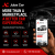 Juba Car ad: bold white and red text with a smartphone app preview beside a black SUV.